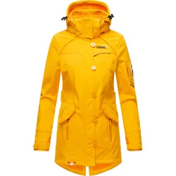 MARIKOO Damen Outdoor Softshell Jacke mit abnehmbarer Kapuze Soulinaa
