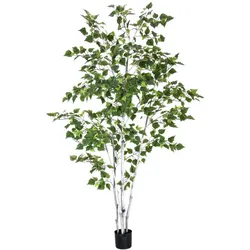 EUROPALMS Birkenbaum, Kunstpflanze, 210cm