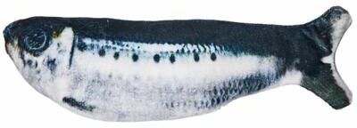 Inspired Living Motion Activated Flopping Fish Interactive Cat Toy sardines