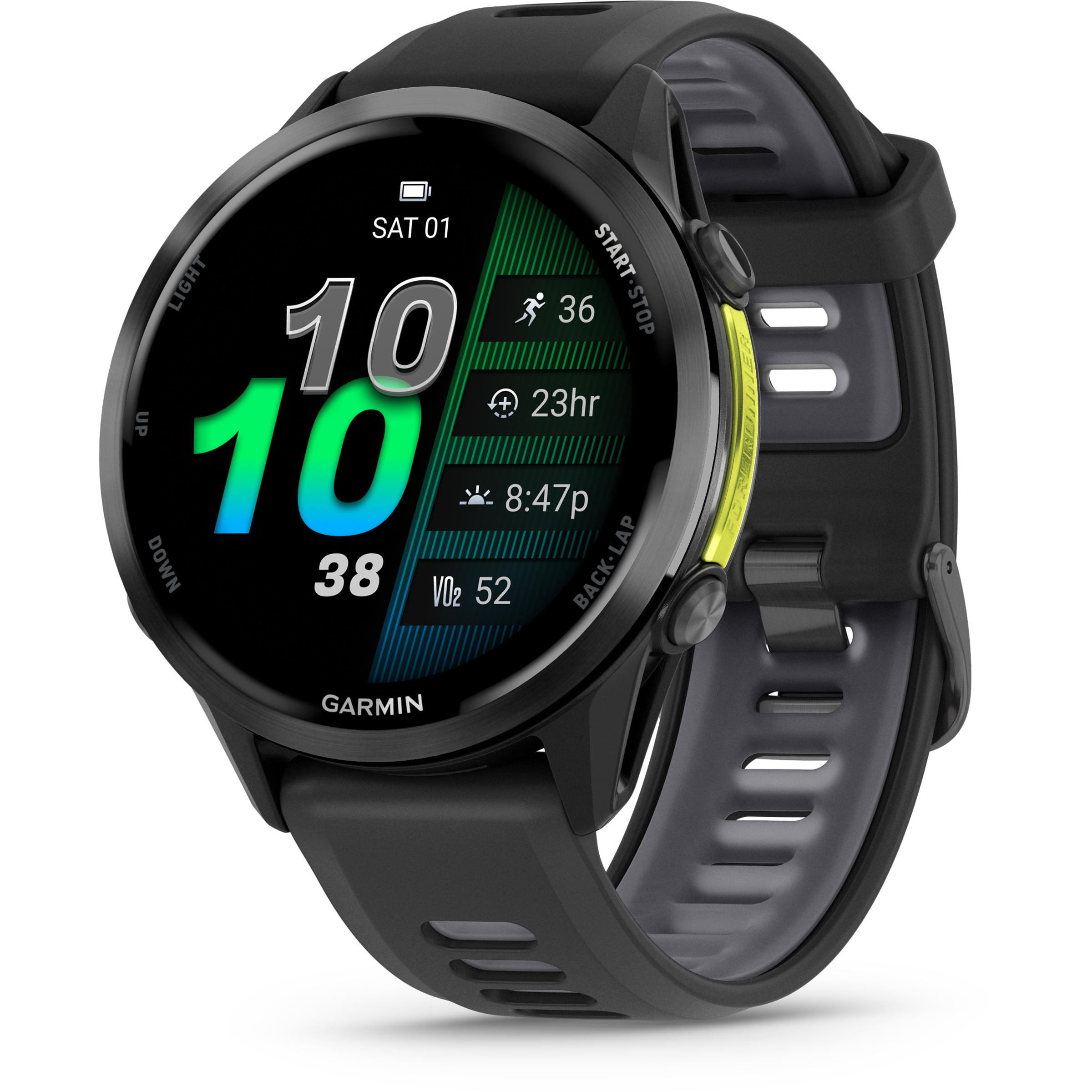 Garmin Forerunner 970 GPS-Uhr GPS Uhren schwarz Größe 47mm Trailrunning | Training & Fitness | Rennrad | Laufen