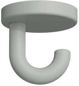 Hewi 477 Haken 477.90B04095 40mm, mat, gris roche