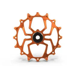 ALUGEAR Schaltwerkröllchen Set 13/13 Zähne orange