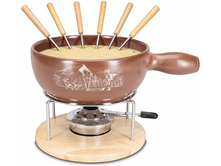 Nouvel Fondue-Set Wander Seppli 9-teilig