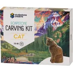Speckstein-Set "Katze"