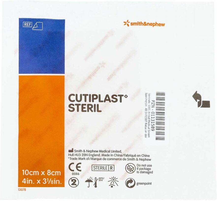 Cutiplast steriler Wundverband 8x10 cm