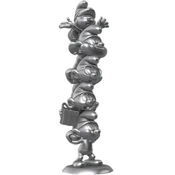 Plastoy Schlumpfsäule Silver Limited Edition