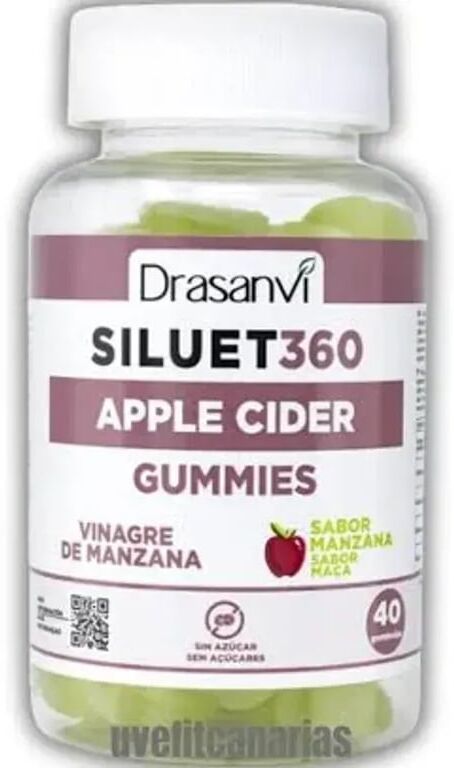 Drasanvi Siluet360 Vinagre De Maçã Gummies 40 Gomas