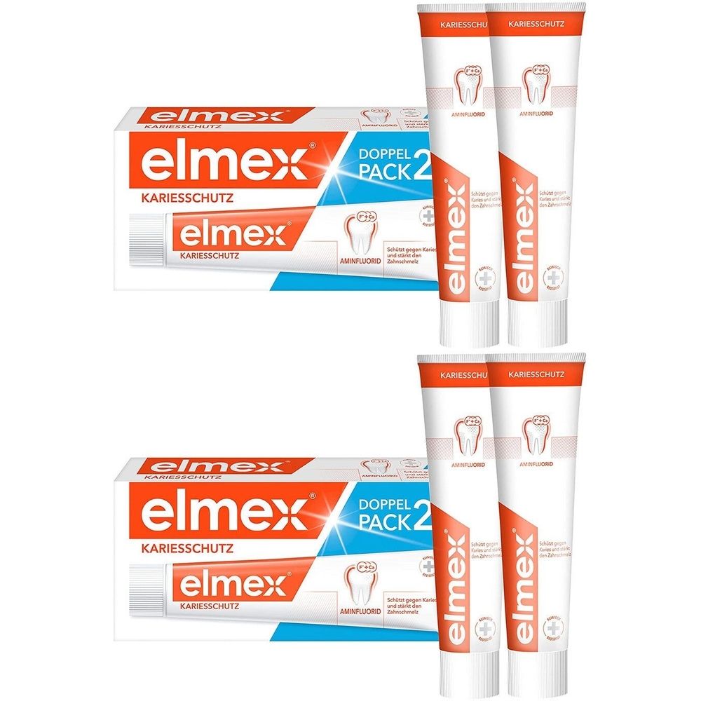 ELMEx Zahnpasta Doppelpa x2 2x2x75 ml
