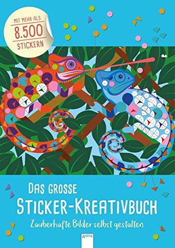 Joanna Webster - Das große Sticker-Kreativbuch. Zauberhafte Bilder selbst gestalten - Preis vom 14.10.2026 23:07:16 h