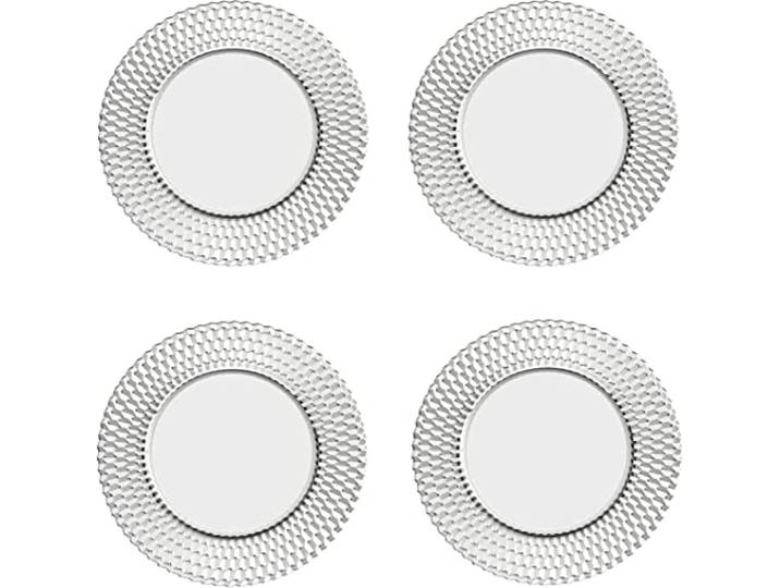 Villeroy & Boch Boston 4er Set Platzteller 32x32cm klar Kristallglas