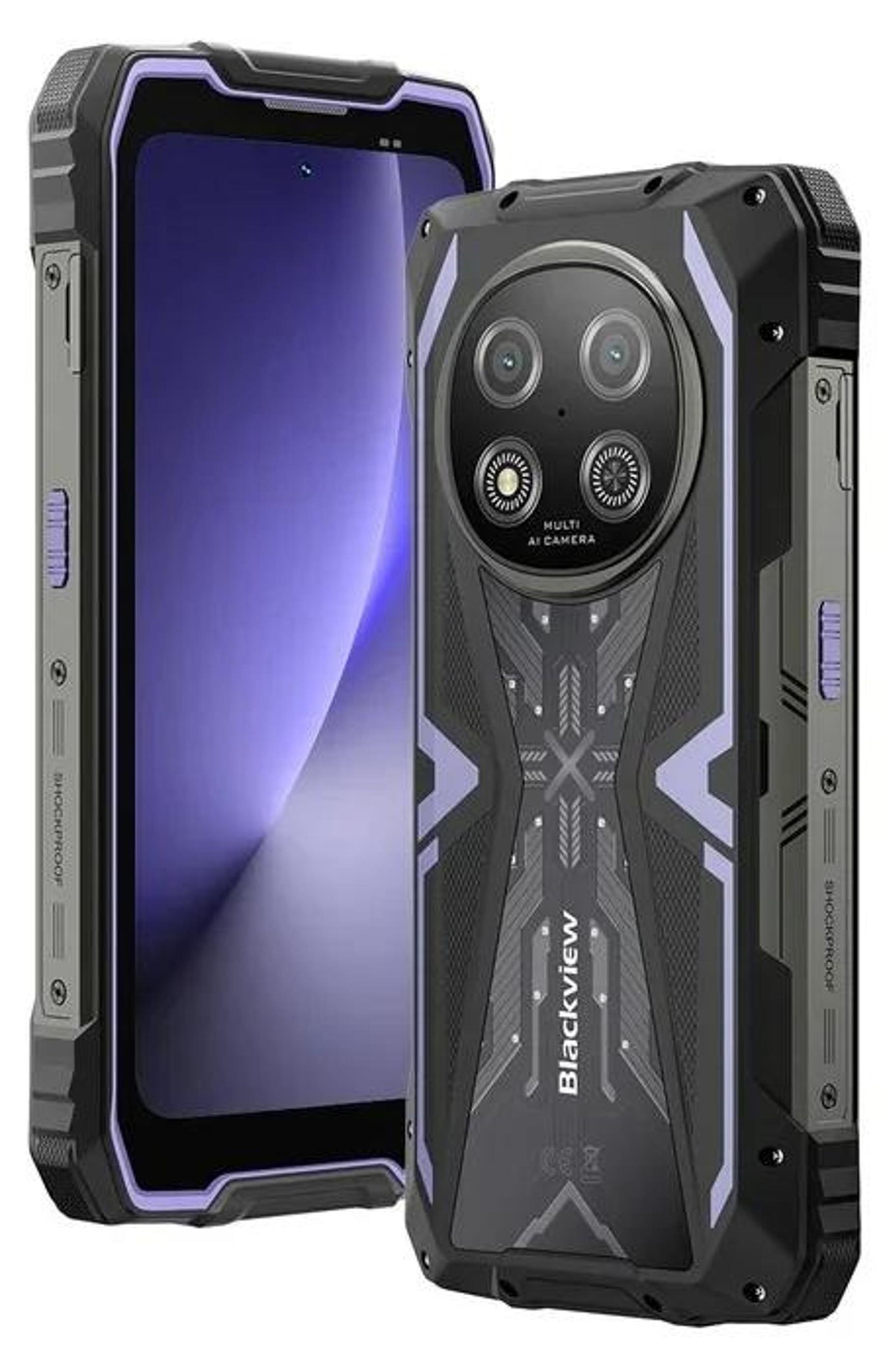 Smartphone Blackview ROCK 2, 5G, 6,67 Zoll, 12 GB RAM, 256 GB, Android 16