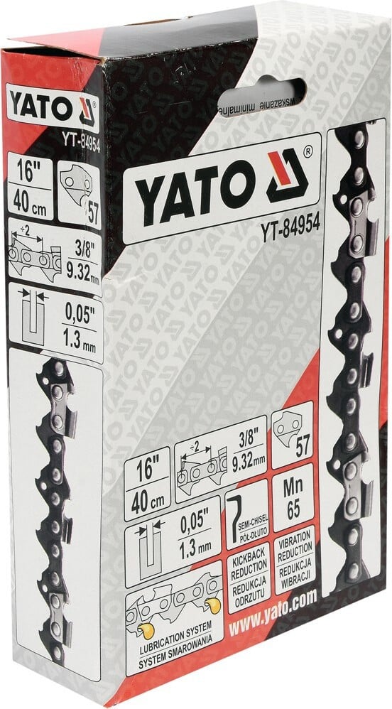 Yato YT-84954 Rond Mes voor Maaiers, 9,52 mm, 40 cm, 1,3 mm
