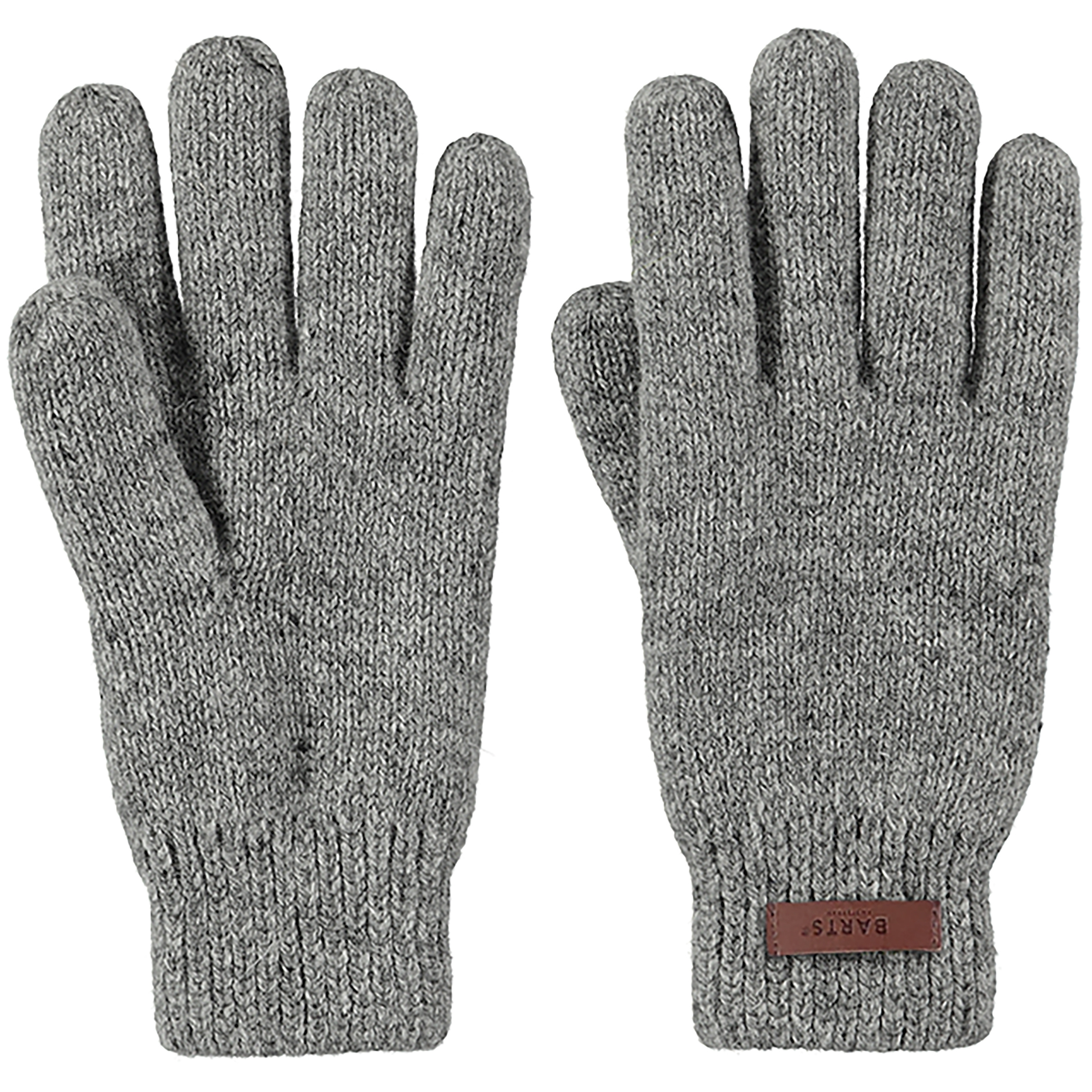 Barts Haakon Kinder Fingerhandschuhe grau Größe 4 Lifestyle Widerstandsfähig