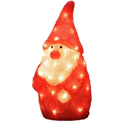 Konstsmide Weihnachtsbeleuchtung  LED Acryl Weihnachtsmann 38cm
