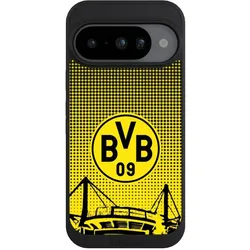 Nivocase Handyhülle für Google Pixel 10 Hülle NIVOpure Case Schwarz BVB Borussia Dortmund Stadion (Google Pixel 10), Smartphone Hülle, Schwarz