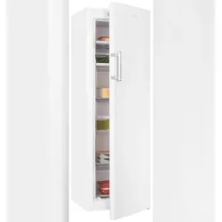 Exquisit Gefrierschrank GS271-NF-H-040D weiss | Gefrierschrank NoFrost 204 L Volumen | Schnellgefrieren | Alarm | Gefrierschrank Gross | 4 Sterne