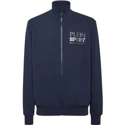 PLEIN SPORT Kapuzen-Sweatjacke TIGER, Größe M in Blau 14