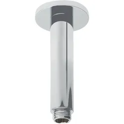 KWC Brausearm Decke L 125, Rosette rund chromeline 122521