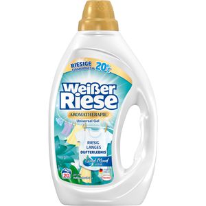 Weißer-Riese Waschmittel Aromatherapie Lotus, flüssig, Vollwaschmittel, 900 ml, Waschladungen 20