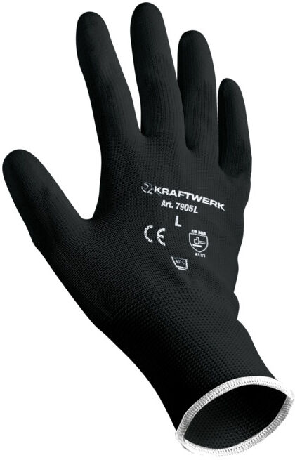 Gants de travail Kraftwerk PU taille L (7905L)