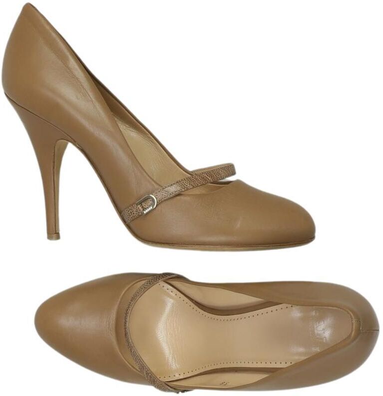 Bally Damen Pumps, Braun, Gr. EU 38, kein / Etikett - Second Hand