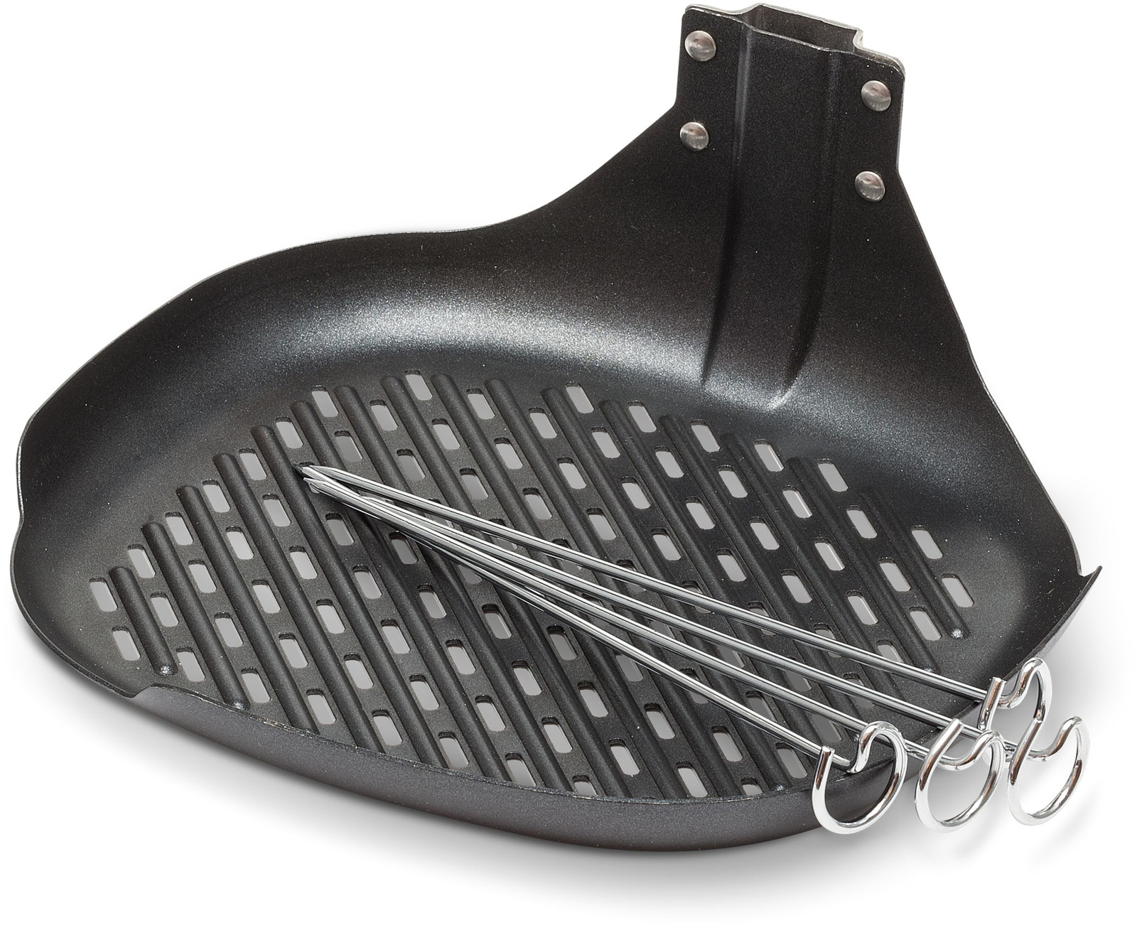 Philips Grill-kit voor Airfryer Turbostar met grillpan en grillspiesen HD9941/00