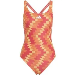 ADIDAS Damen Badeanzug BADEANZUG, FUSSBALL-INSPIRIERT, Größe 42 in Braun Braun