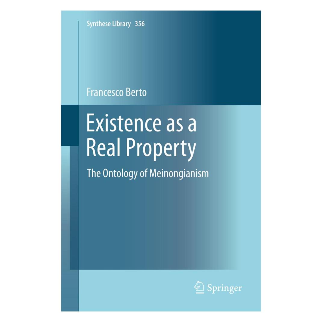 Springer Existence as a Real Property (Englisch, Francesco Berto) (9336968)