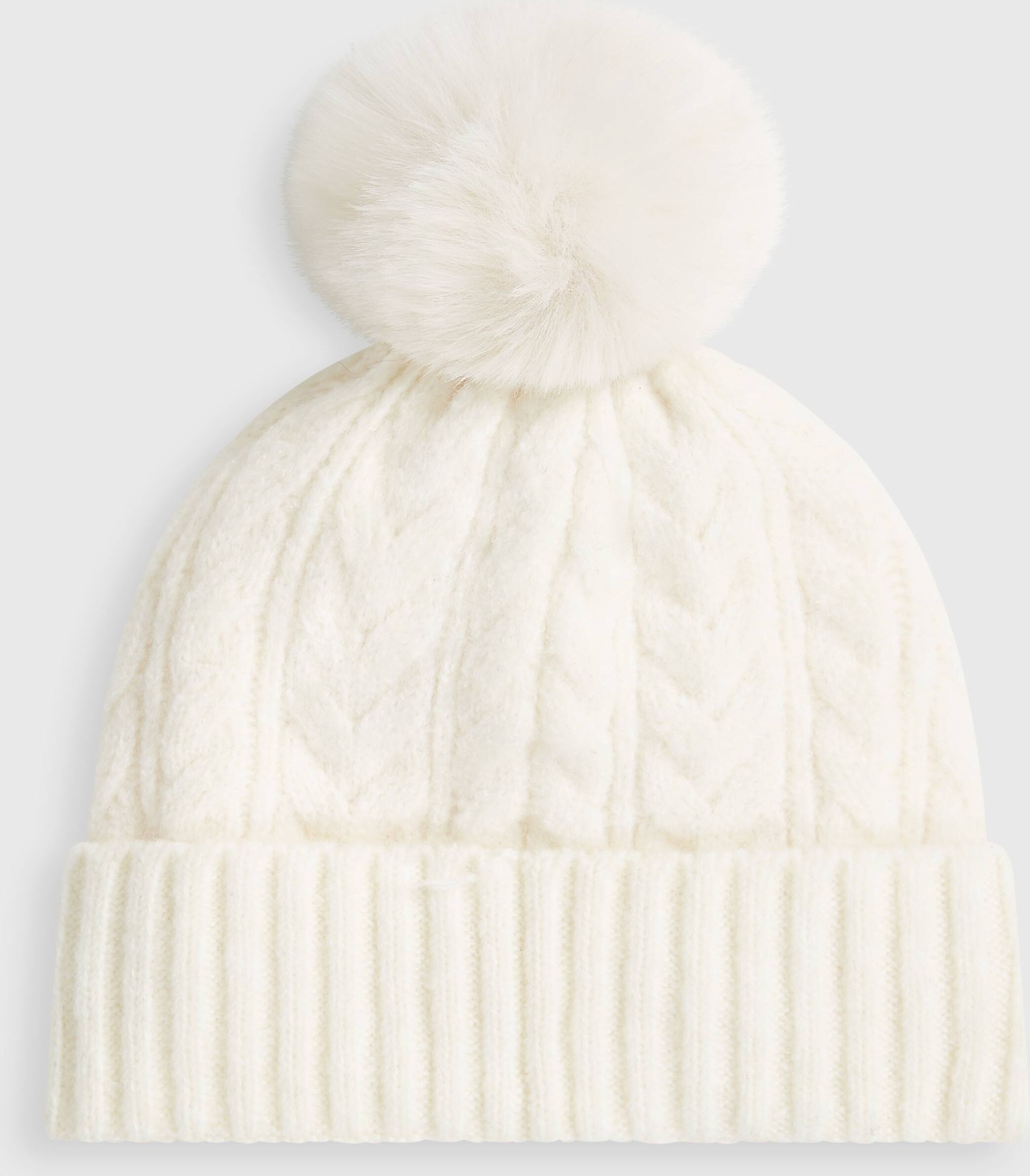 Beanie O'NEILL "NORA", Damen, linen weiß, Obermaterial: 81% Polyester, 16% Polyacryl, 3% Elasthan, Mützen Beanie, mit Fleece-Futter linen weiß Einheitsgröße