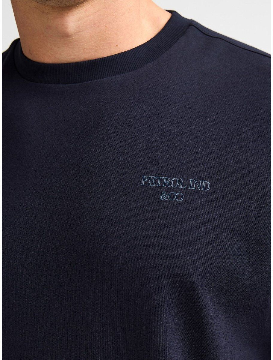 PETROL INDUSTRIES T-shirt col rond manches courtes