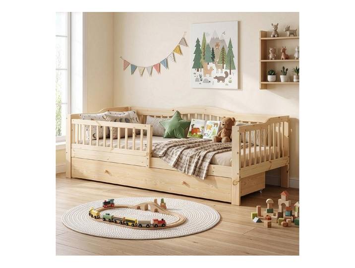 LuxusKollektion Kinderbett Kinderbett Montessori 80x160