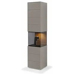 Musterring Vitrine Q-Media 2.0 Holz Grau Fango