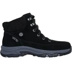 SKECHERS Damen Slipper Da TREGO-, Größe 41 in Schwarz Schwarz