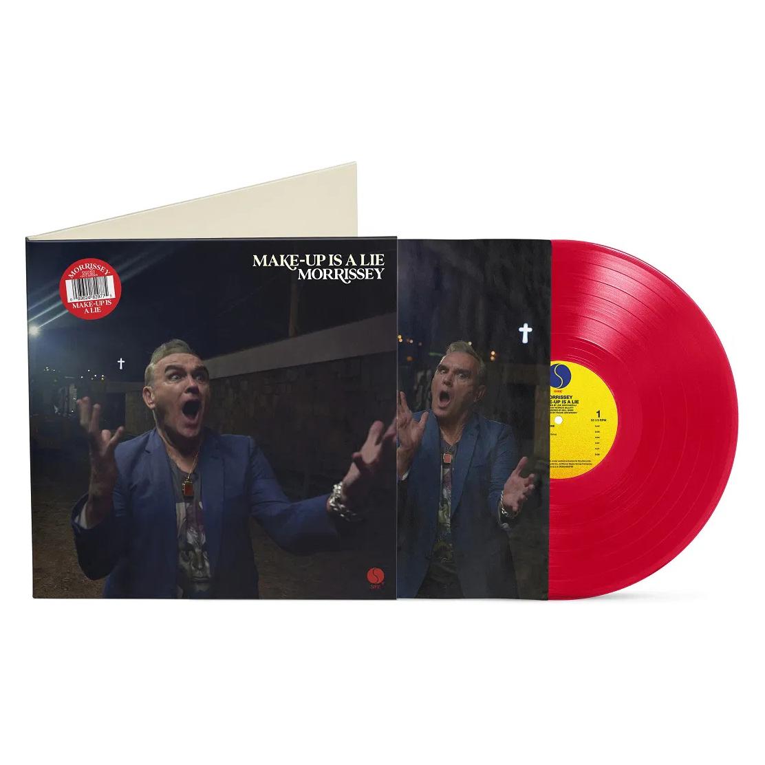 WB Make-Up Is a Lie Vinile Rosso - Esclusiva Indie (Vinyl LP) (Morrissey) (093624829775)