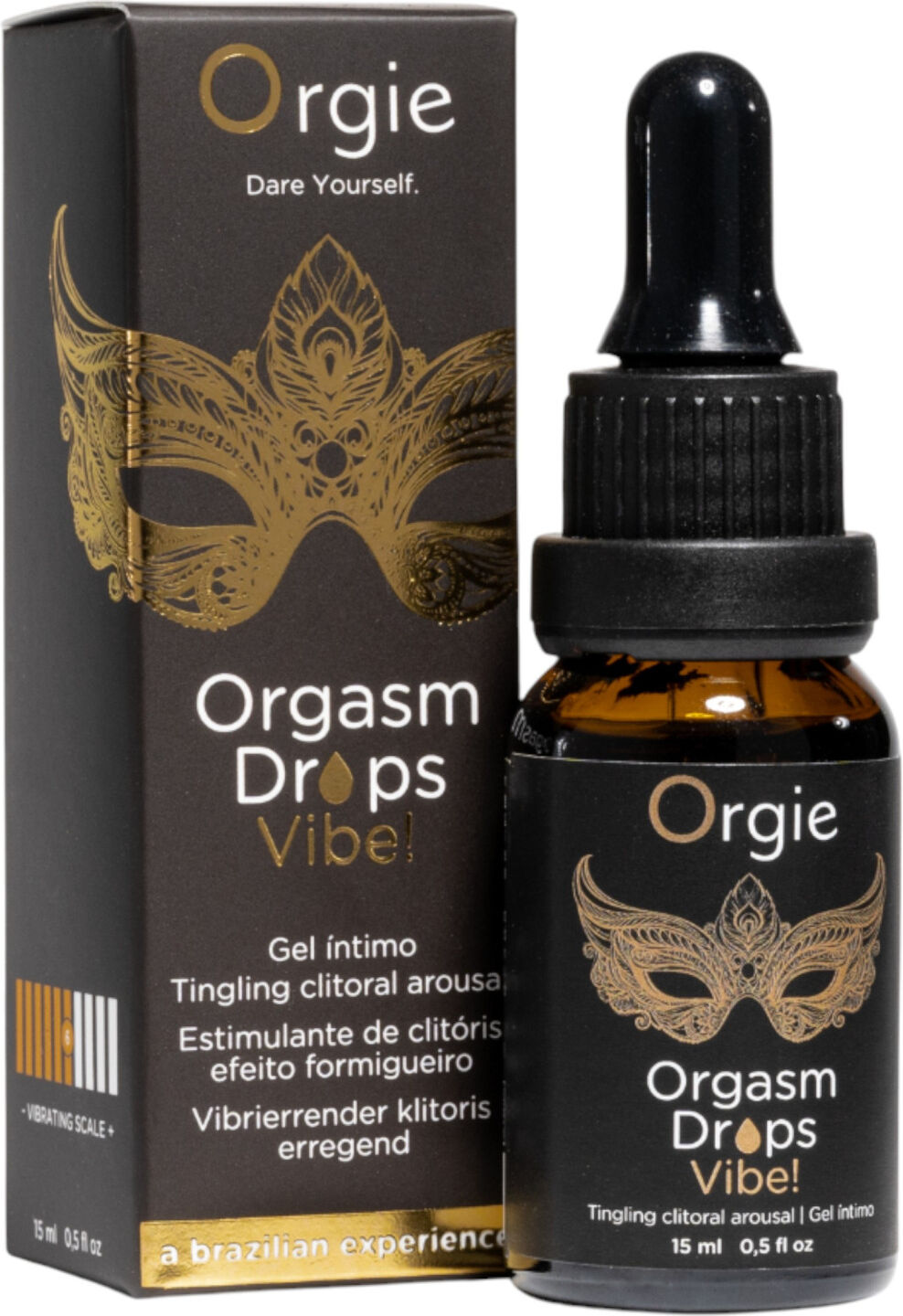 Orgie Orgasm Drops Vibe - Prikken?De Intimgel Til Kvinder (15 Ml)