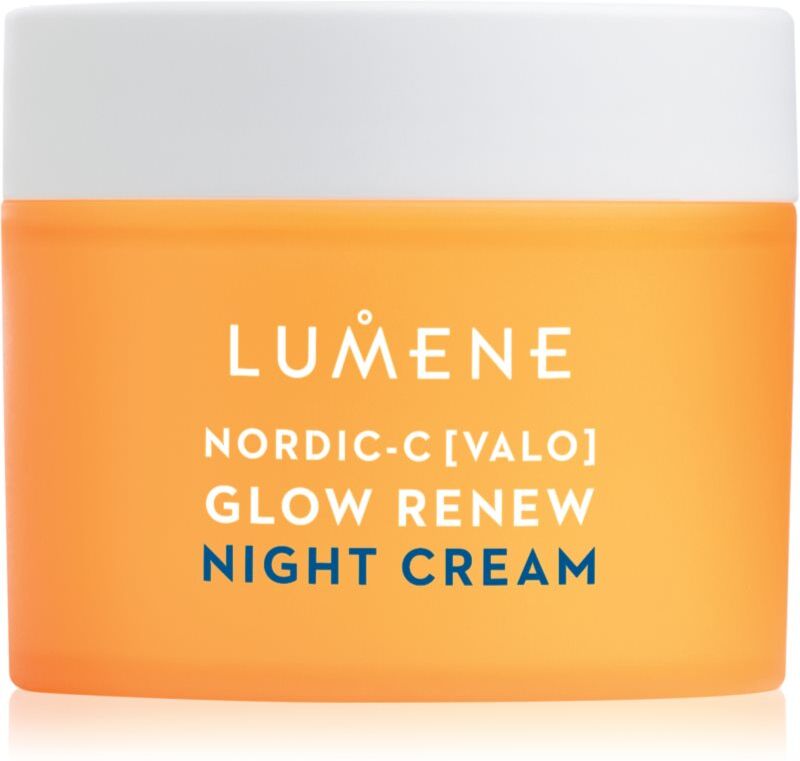 Lumene Nordic-C [VALO] Glow Renew aufhellende Nachtcreme mit Vitamin C 50 ml
