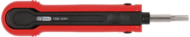 Extracteur universel de cosses pour connecteur plat et rond 2,5mm ; KS Tools (150.1291)