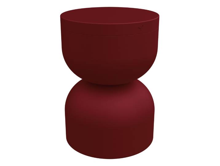 Hocker, Aluminium, 32×32×45,5 cm, Wetterfest, Klassisch & Modern, Fermob