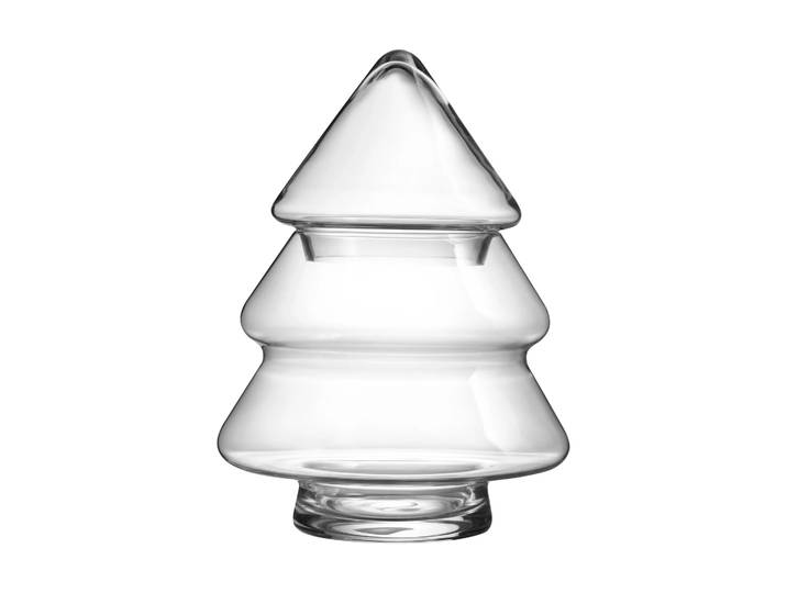 Muurla Glass tree glazen pot met deksel 20 cm
