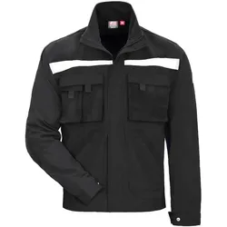 AS Arbeitsschutz Arbeitsjacke Nitras Motion Tex Plus | Gr.50 | atmungsaktiv | schwarz