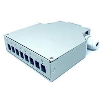 OEM Optical box 8C on DIN rail 8xSC Simplex (Gehäuse) (62756948)