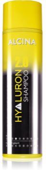 Alcina Hyaluron 2.0 champô para cabelos secos e quebradiços 250 ml. Hyaluron 2.0