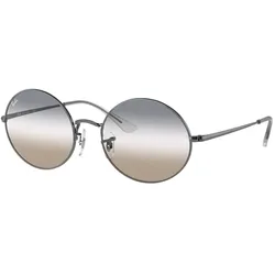 Ray-Ban 0RB1970 OVAL 004/GH Gunmetal Gr. 54/19 (mit Sehstärke)