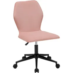 Drehstuhl Luigi Schwarz/Pink