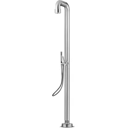 JEE-O Soho Shower 02 freistehende Dusche, edelstahl gebürstet, 700-6210 700-6210