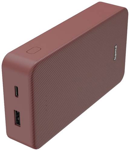 Hama Powerbank 20000 mAh Fast Charge LiPo Rot