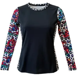 Freisein, Damen, Funktionsshirt, BlackBeauty (L), Schwarz