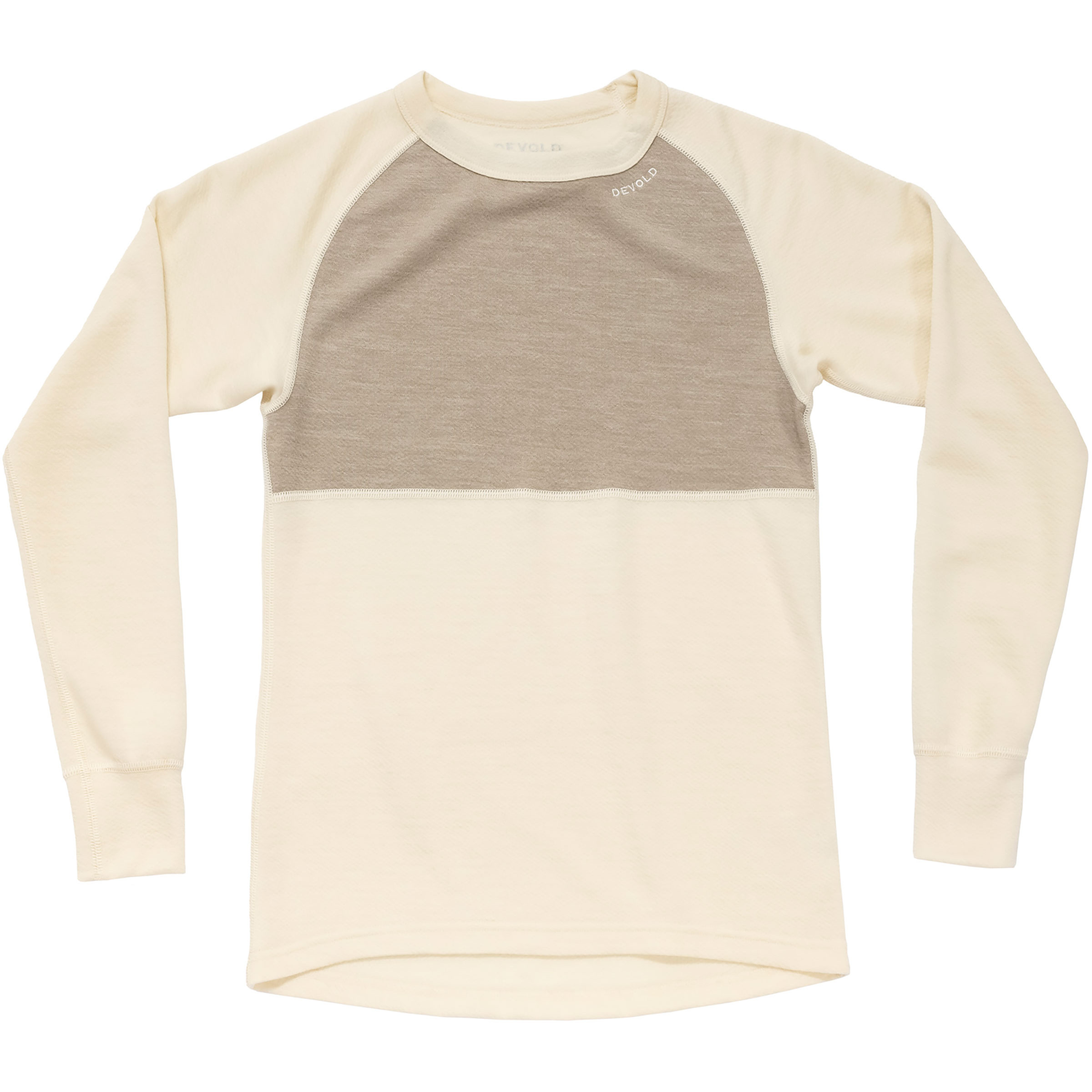 Devold Expedition Merino Silk Damen Longsleeves Merino beige Größe L Trekking Hautfreundlich Merinowolle