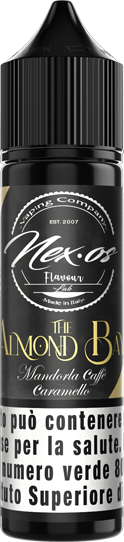 ToB The Almond Bay Nex-Os Liquido Shot 10ml Mandorla Caffè Caramello