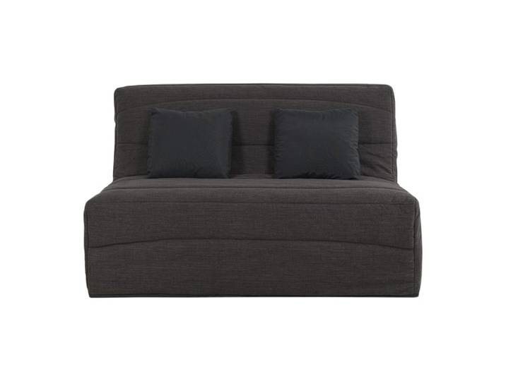 Banquette bz convertible 2 places tissu charbon